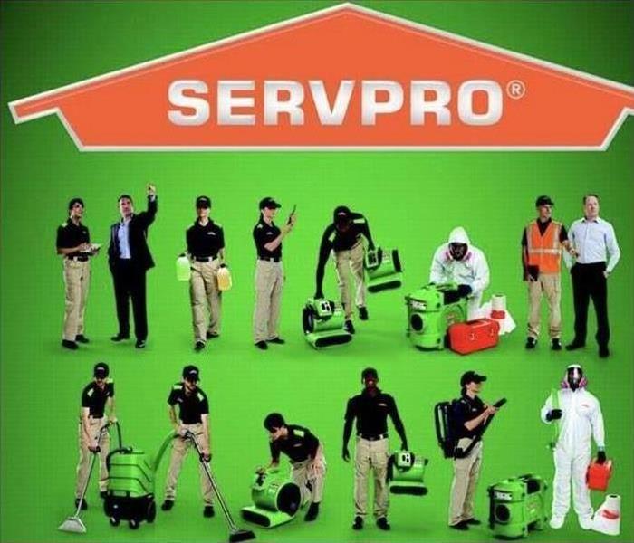 SERVPRO Team and logo