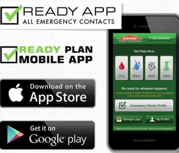 Cellphone displaying the Ready App